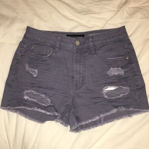 high waisted shorts